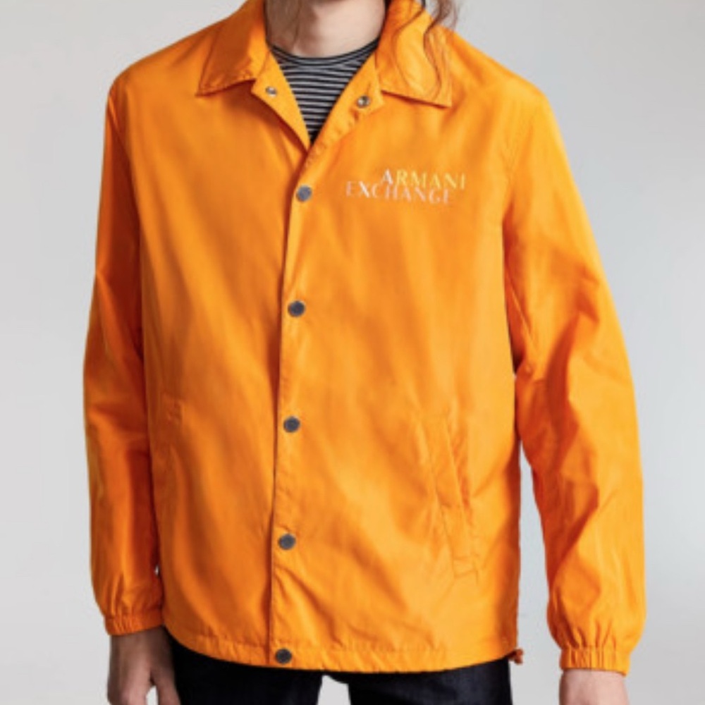 Armani Exchange Lightweight Men's Jacket in Flame NWT